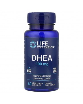 Life Extension, ДГЭА, 100 мг, 60 вегетарианских капсул